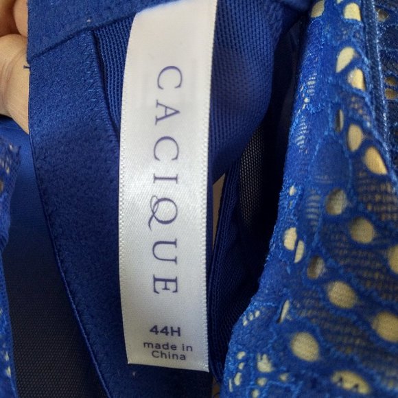 Cacique 44H Lace Boost Balconette Bra - Picture 4 of 6